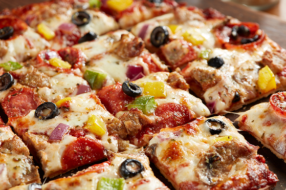 an image of pizza