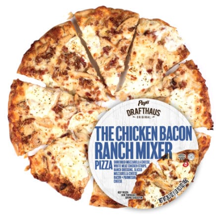 chicken bacon ranch pizza