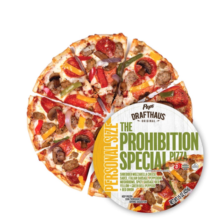 prohibition special pizza