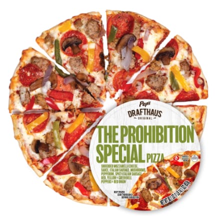 prohibition special pizza